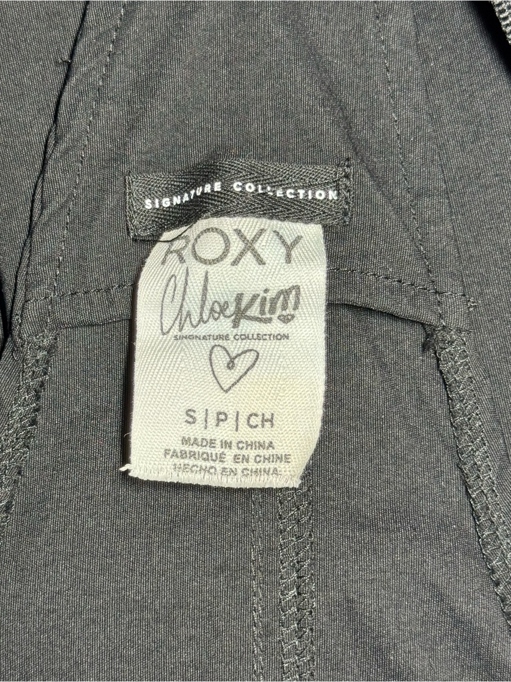 Roxy x Chloe Kim Cargo Overalls Black size Small - Picture 11 of 15